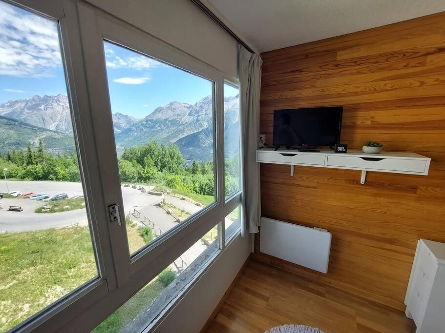 Joli Studio 4 Couchages Aux Pieds Des Pistes Puy-Saint-Vincent Kültér fotó